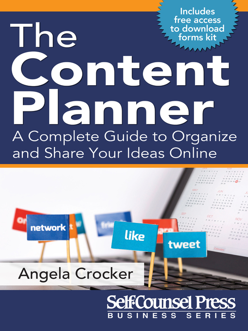 Title details for The Content Planner by Angela Crocker - Available